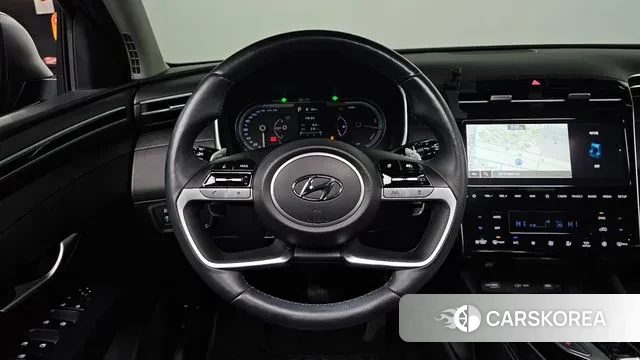 Hyundai Tucson Hybrid (NX4) 2022 Серый из Кореи, фото 4