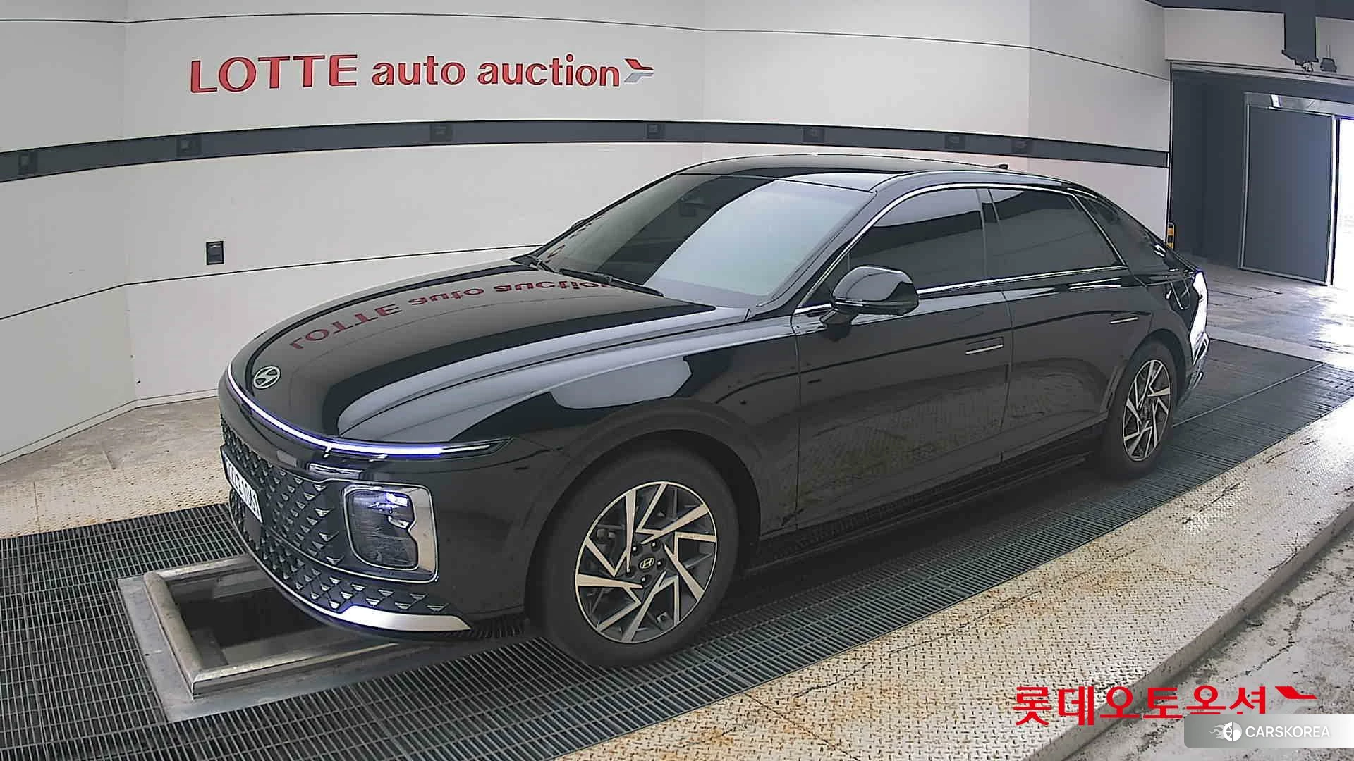 Hyundai Grandeur Hybrid 2023 Abyss Black Pearl из Кореи, фото 4