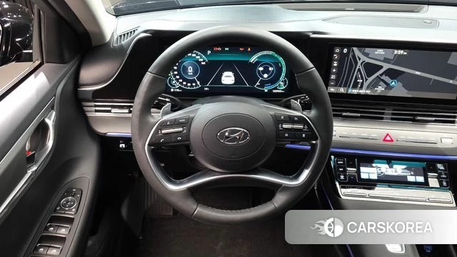 Hyundai The New Grandeur IG Hybrid 2022 Черный из Кореи, фото 4