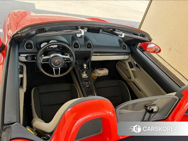 Porsche 718 Boxster 2018 Оранжевый из Кореи, фото 4