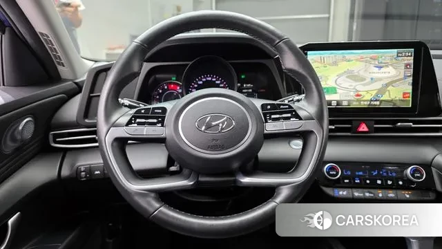 Hyundai Avante (CN7) 2021 Синий из Кореи, фото 4