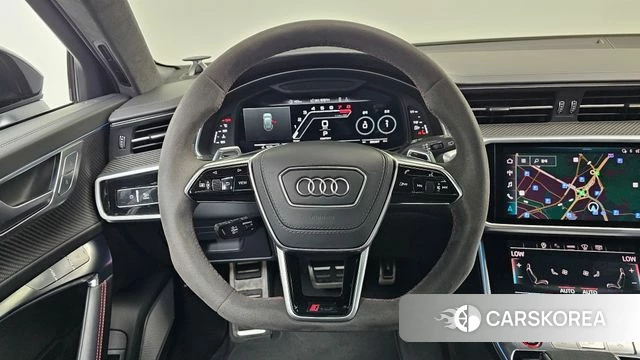 Audi RS6 (C8) 2022 Черный из Кореи, фото 4
