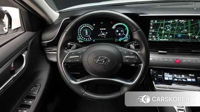 Hyundai The New Grandeur IG Hybrid 2022 Белый из Кореи, фото 4