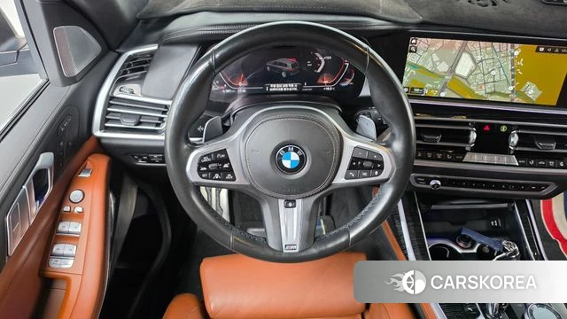 BMW X7 (G07) 2021 Черный из Кореи, фото 4