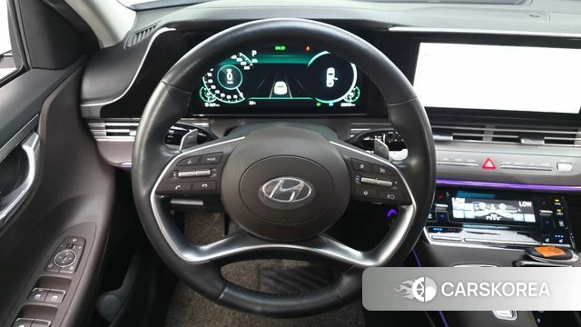 Hyundai The New Grandeur IG Hybrid 2020 Белый из Кореи, фото 4