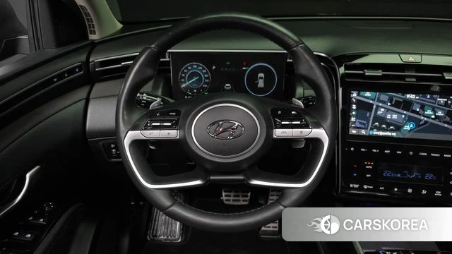 Hyundai Tucson Hybrid (NX4) 2022 Серый из Кореи, фото 4