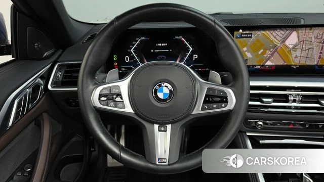 BMW 4 Series (G22) 2024 Синий из Кореи, фото 4
