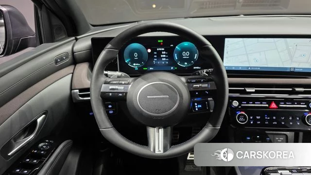 Hyundai The New Tucson Hybrid (NX4) 2024 Черный из Кореи, фото 4