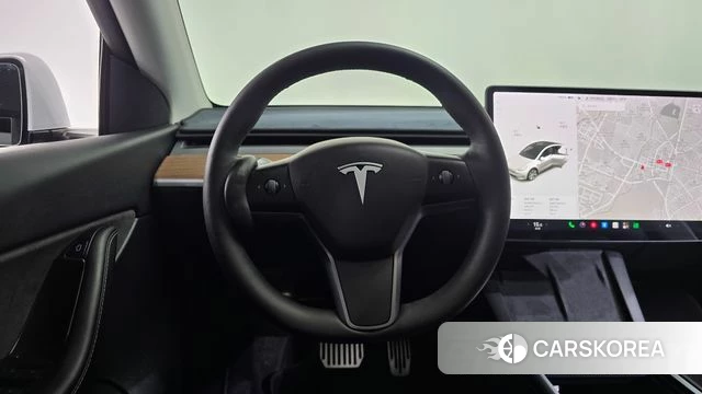 Tesla Model Y 2021 Белый из Кореи, фото 4