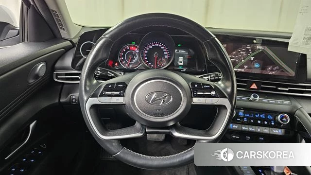 Hyundai Avante (CN7) 2022 Белый из Кореи, фото 4