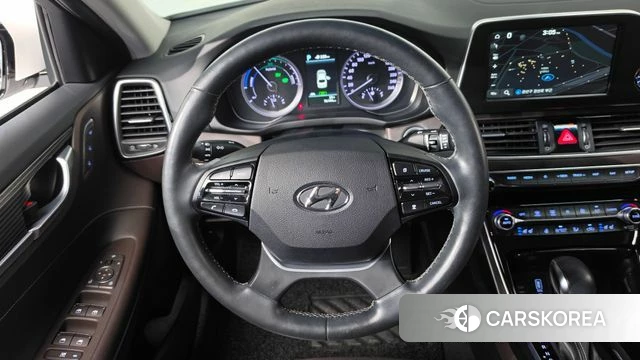 Hyundai Grandeur IG Hybrid 2018 Белый из Кореи, фото 4