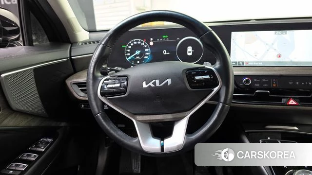 Kia K8 Hybrid 2021 Черный из Кореи, фото 4