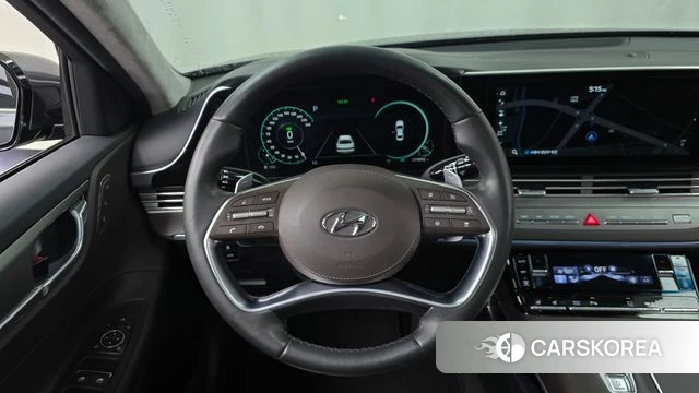 Hyundai The New Grandeur IG Hybrid 2020 Серый из Кореи, фото 4