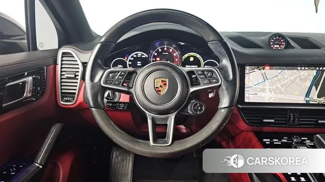 Porsche Cayenne (PO536) 2021 Черный из Кореи, фото 4