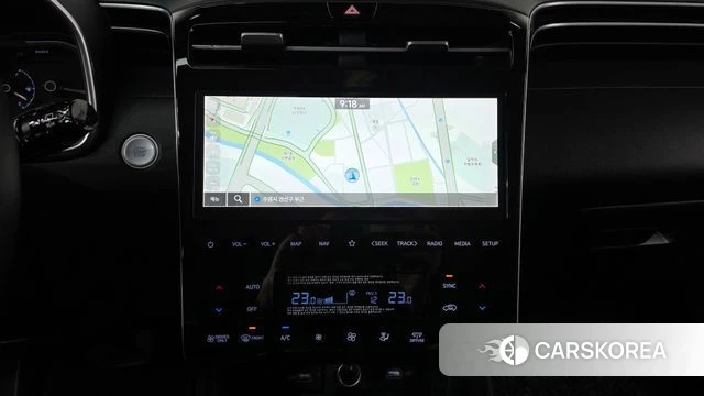 Hyundai Tucson Hybrid (NX4) 2022 Серый из Кореи, фото 4
