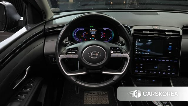 Hyundai Tucson Hybrid (NX4) 2021 Черный из Кореи, фото 4