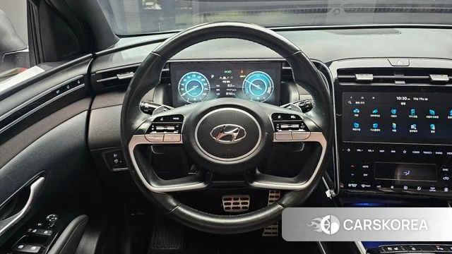 Hyundai Tucson Hybrid (NX4) 2022 Белый из Кореи, фото 4