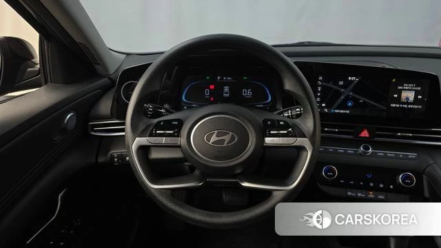 Hyundai The New Avante (CN7) 2023 Черный из Кореи, фото 4
