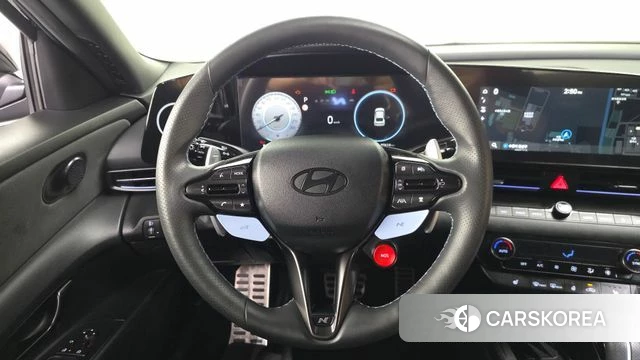 Hyundai The New Avante (CN7) 2024 Черный из Кореи, фото 4