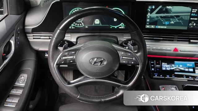 Hyundai The New Grandeur IG Hybrid 2020 Серый из Кореи, фото 4