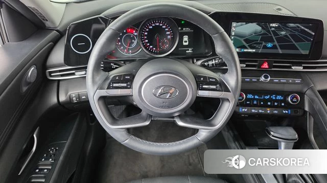 Hyundai Avante (CN7) 2023 Синий из Кореи, фото 4