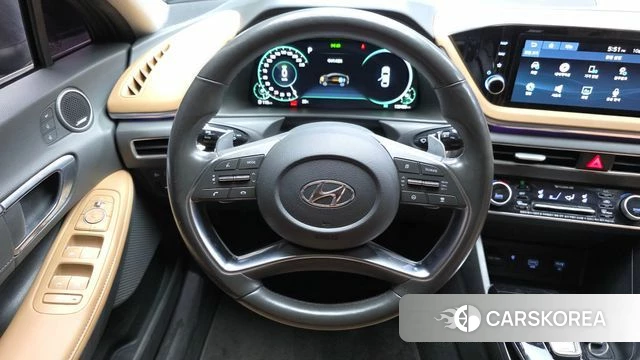 Hyundai Sonata Hybrid (DN8) 2020 Серебристо-серый из Кореи, фото 4