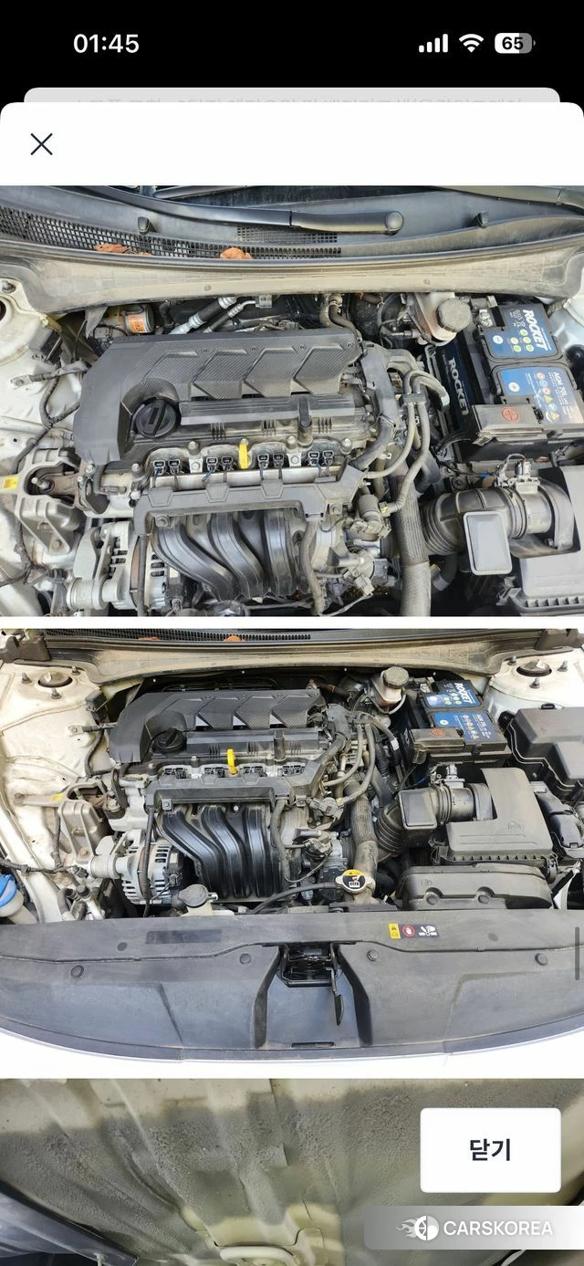 Hyundai Avante (CN7) 2021 Белый из Кореи, фото 4