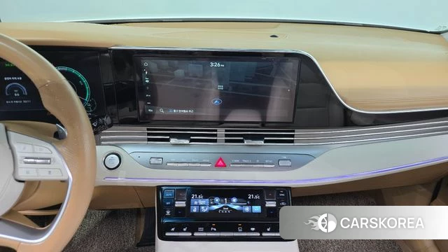 Hyundai The New Grandeur IG Hybrid 2021 Белый из Кореи, фото 4