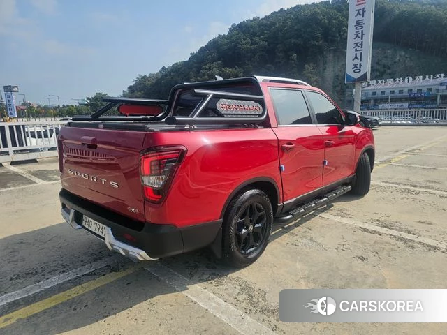 Ssangyong The New Rexton Sport 2021 Красный из Кореи, фото 4