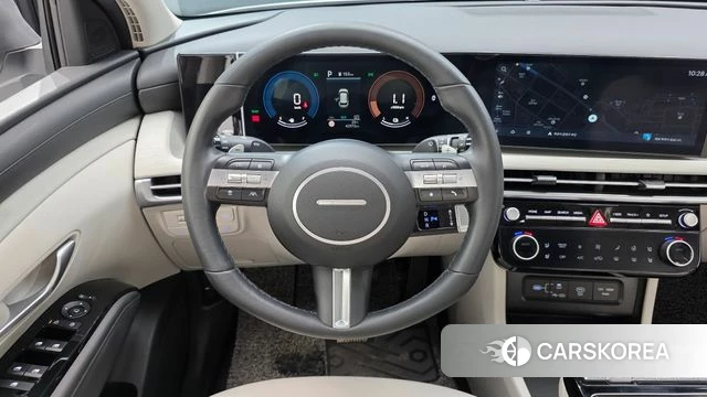 Hyundai The New Tucson Hybrid (NX4) 2024 Белый из Кореи, фото 4