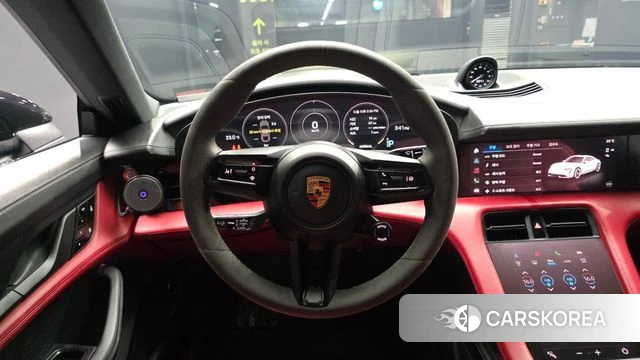 Porsche Taycan 2021 Черный из Кореи, фото 4