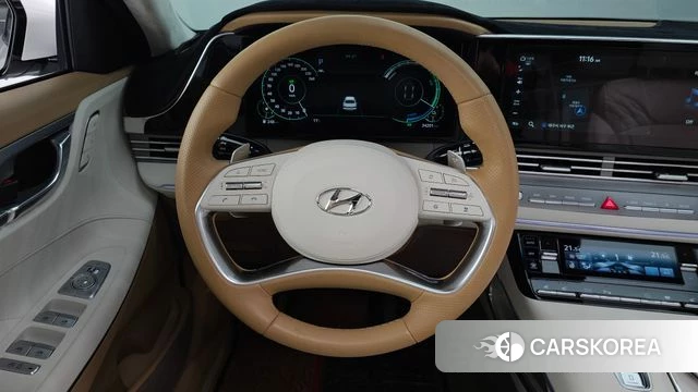 Hyundai The New Grandeur IG Hybrid 2020 Белый из Кореи, фото 4