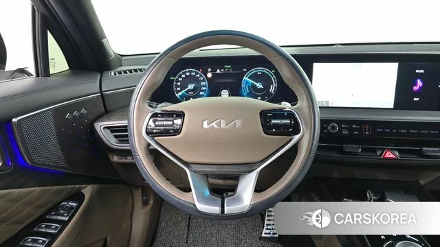Kia K8 Hybrid 2023 Белый из Кореи, фото 4
