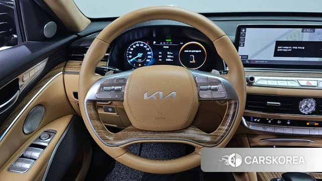 Kia The New K9 2nd generation 2021 Черный из Кореи, фото 4