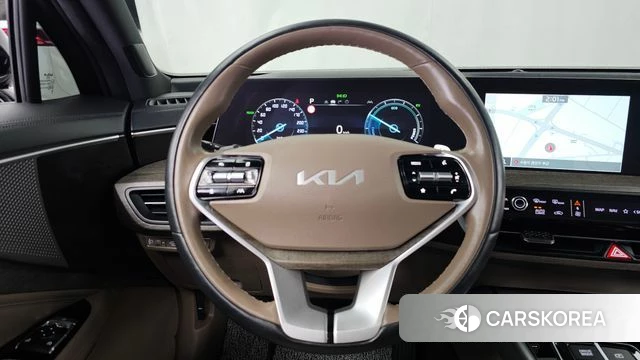 Kia K8 Hybrid 2022 Черный из Кореи, фото 4