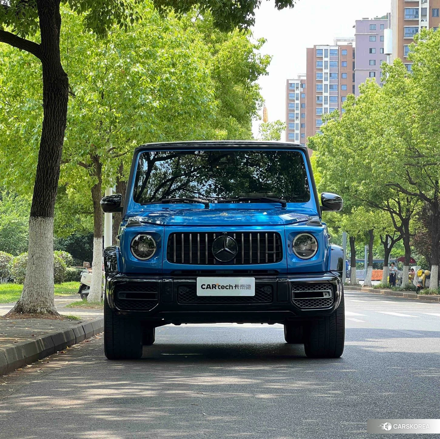 Mercedes-Benz AMG G-Class 2021 Синий из Китая, фото 4