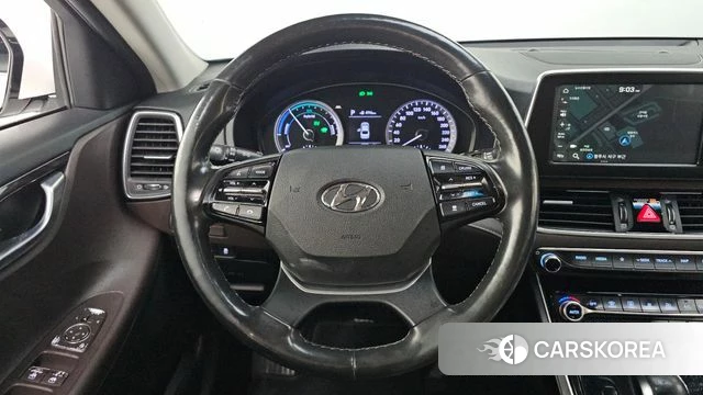 Hyundai Grandeur IG Hybrid 2019 Белый из Кореи, фото 4