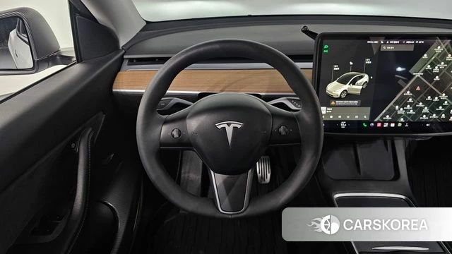 Tesla Model Y 2021 Белый из Кореи, фото 4