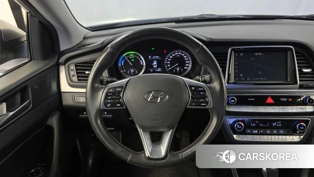 Hyundai Sonata New Rise Hybrid 2018 Серый из Кореи, фото 4