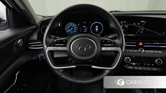 Hyundai Avante (CN7) 2022 Белый из Кореи, фото 4