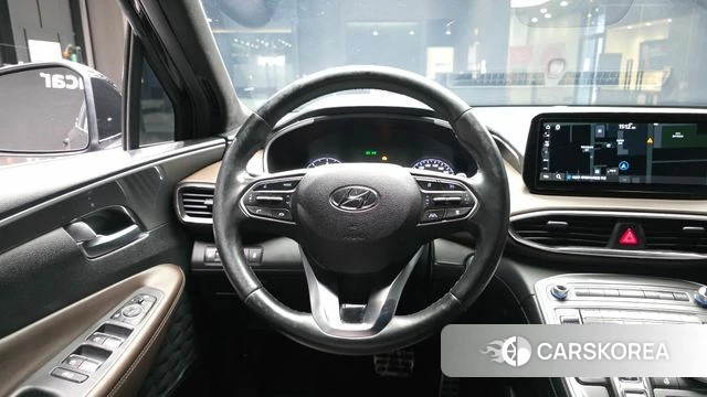 Hyundai The New Santa Fe 2021 Черный из Кореи, фото 4