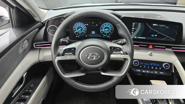 Hyundai Avante (CN7) 2022 Белый из Кореи, фото 4
