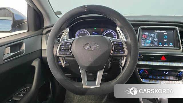 Hyundai Sonata New Rise 2018 Небесно-голубой из Кореи, фото 4