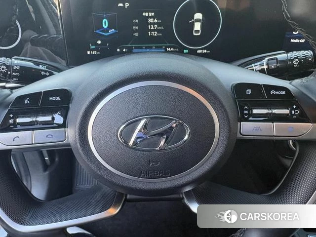 Hyundai Avante (CN7) 2022 Белый из Кореи, фото 4