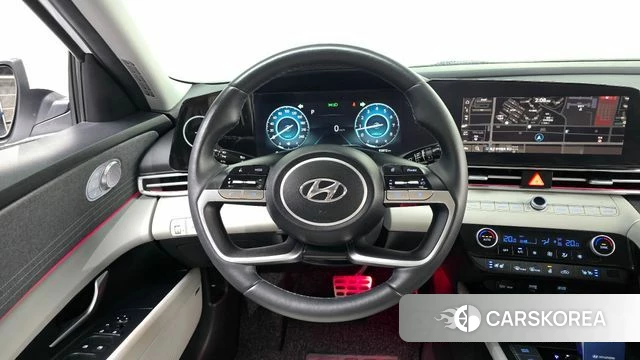 Hyundai Avante (CN7) 2022 Белый из Кореи, фото 4