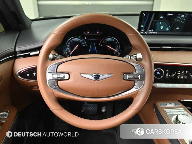 Genesis GV70 2021 Синий из Кореи, фото 4