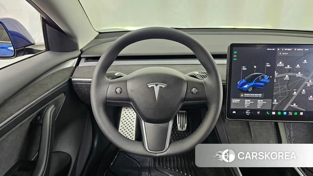 Tesla Model 3 2022 Синий из Кореи, фото 4