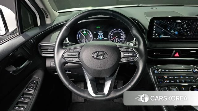 Hyundai The New Santa Fe 2022 Белый из Кореи, фото 4