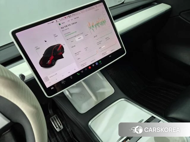 Tesla Model Y 2021 Белый из Кореи, фото 4
