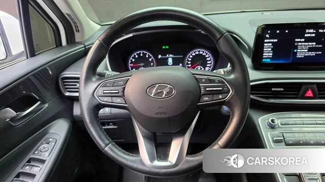 Hyundai The New Santa Fe 2021 Белый из Кореи, фото 4